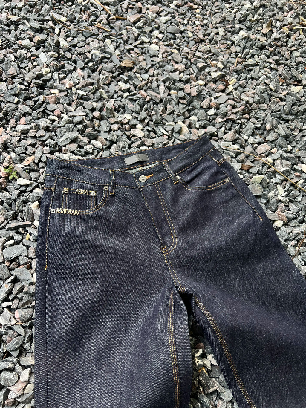 Frofooo Menswear 16Oz Slightly Flared Fit Raw Denim Pants, Plain Mens Trouser Clothes for Summer Wear Blue Flared Jeans Men'S Bootcut Jeans Lightweight Jeans Cotton Classic Relaxed Fit for Men 100% Cotton Denim