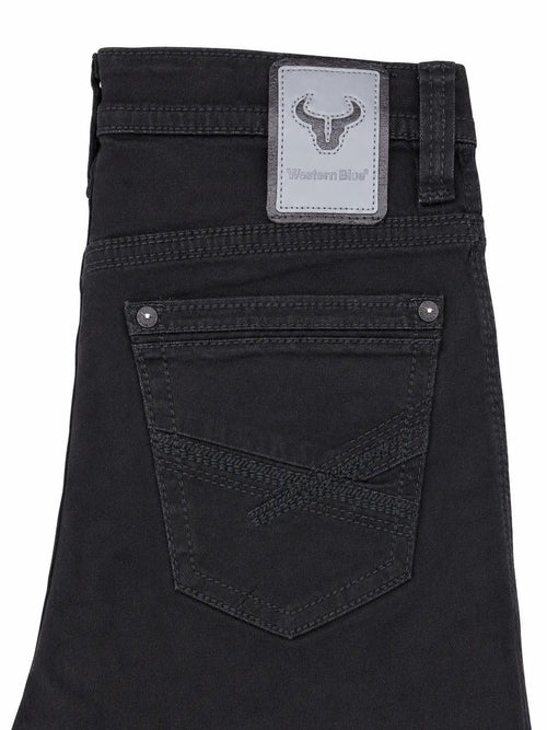 Mens Western Boot Cut Jeans